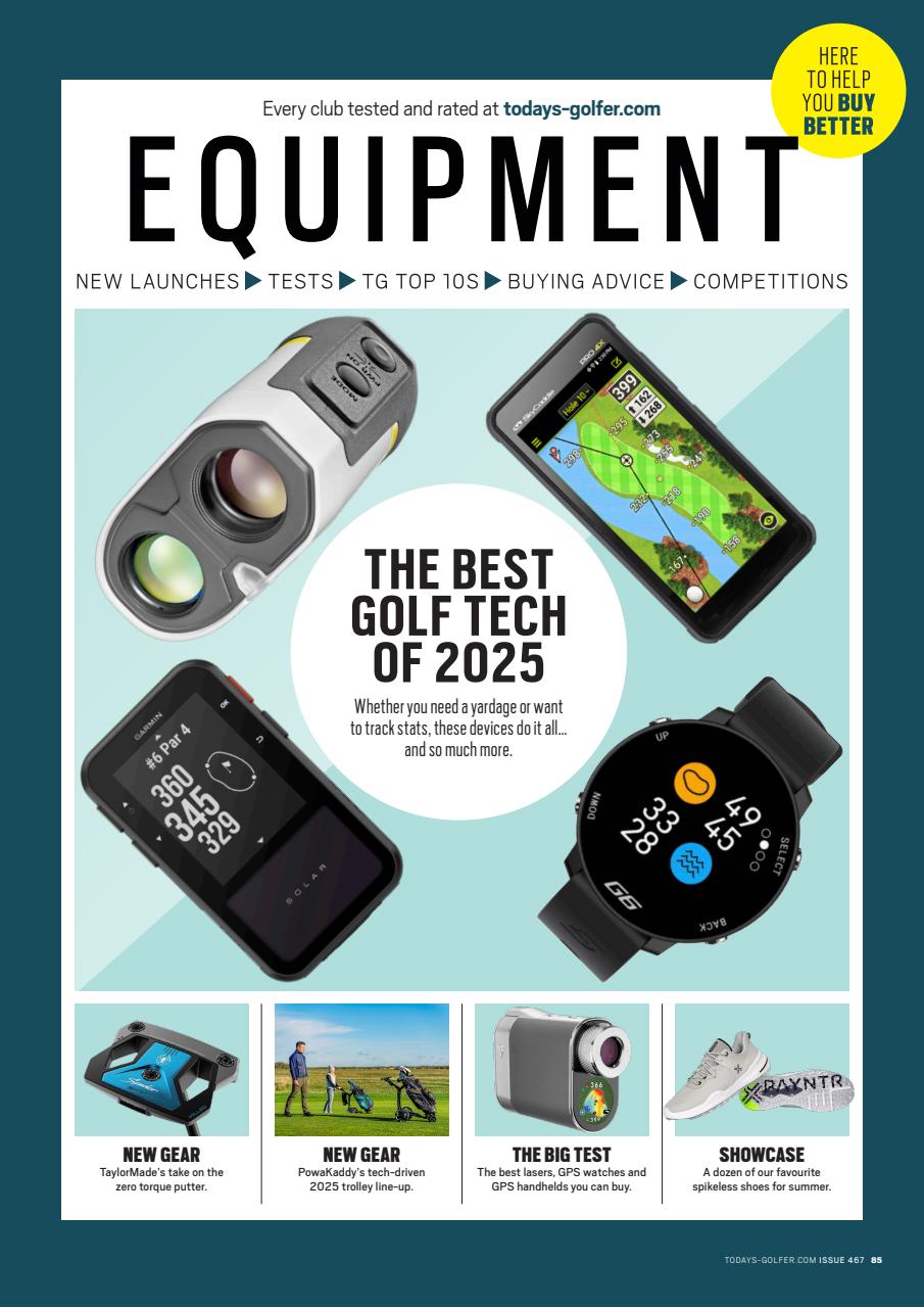 Today's Golfer Preview Pages