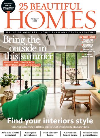 25 Beautiful Homes issue August 2025