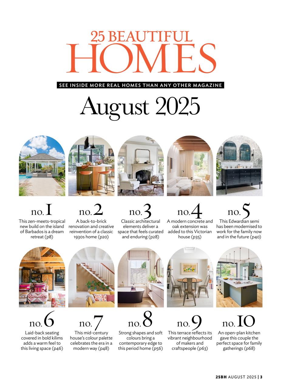 25 Beautiful Homes Preview Pages