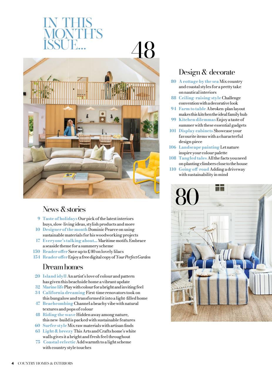 Country Homes & Interiors Preview Pages