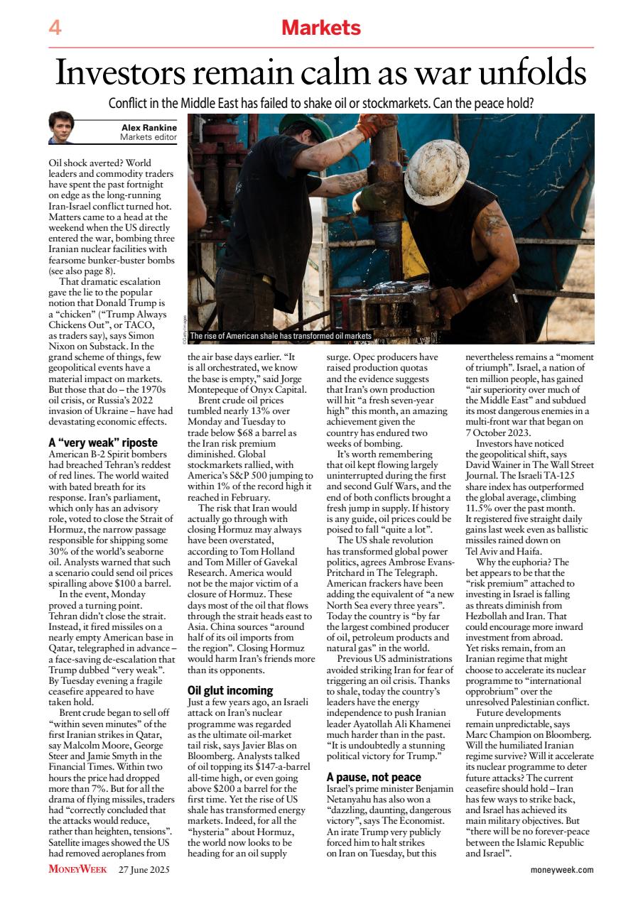 MoneyWeek Preview Pages