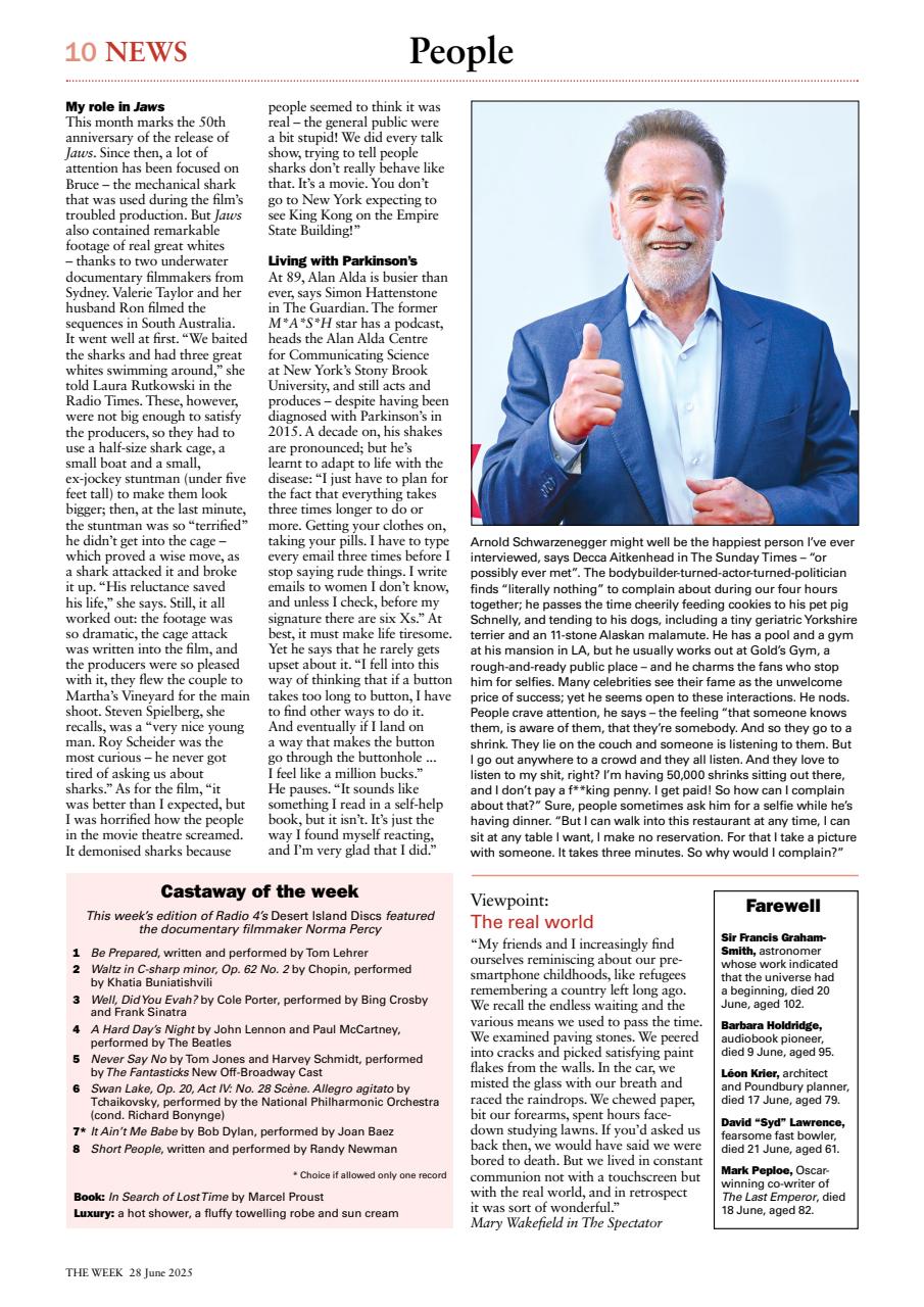 The Week Preview Pages