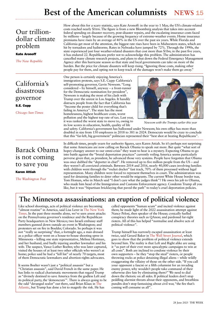 The Week Preview Pages