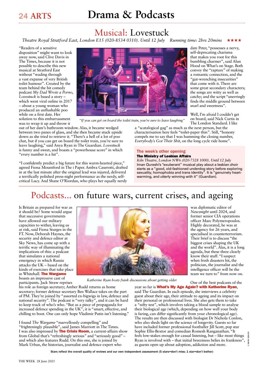 The Week Preview Pages