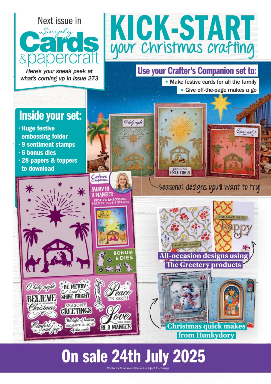 Simply Cards & Papercraft Preview Pages