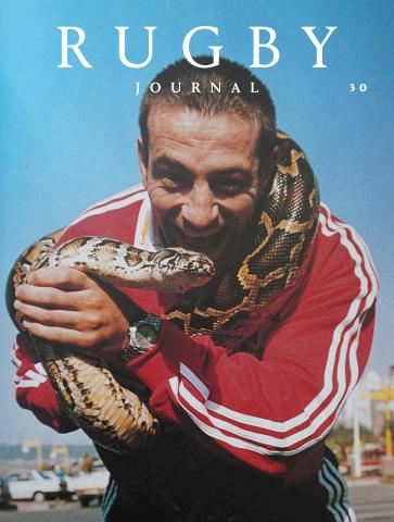 Rugby Journal issue Issue 30