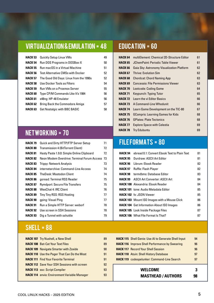 Linux Magazine Preview Pages