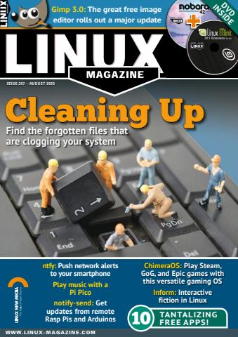 Linux Magazine issue August 2025