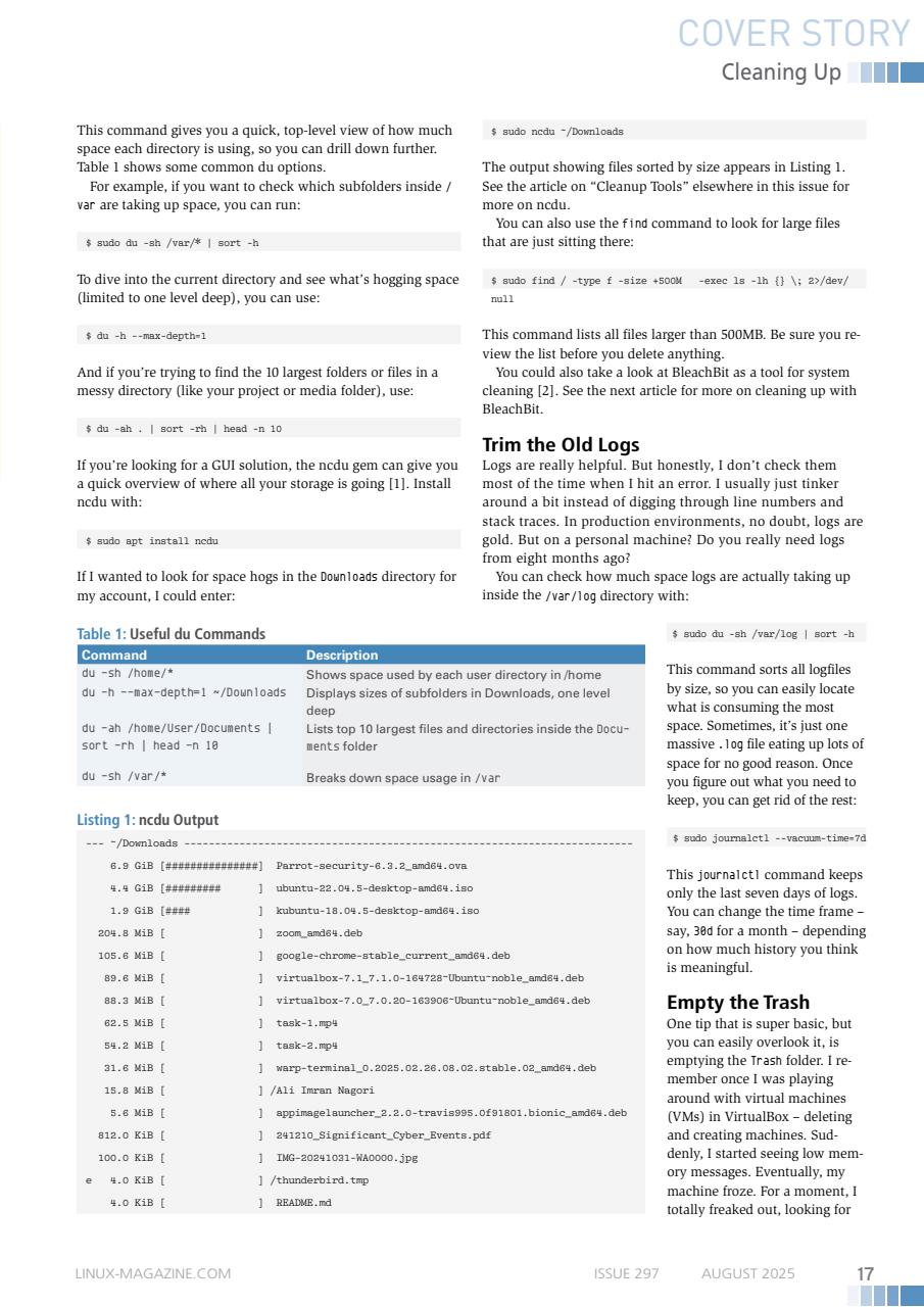 Linux Magazine Preview Pages