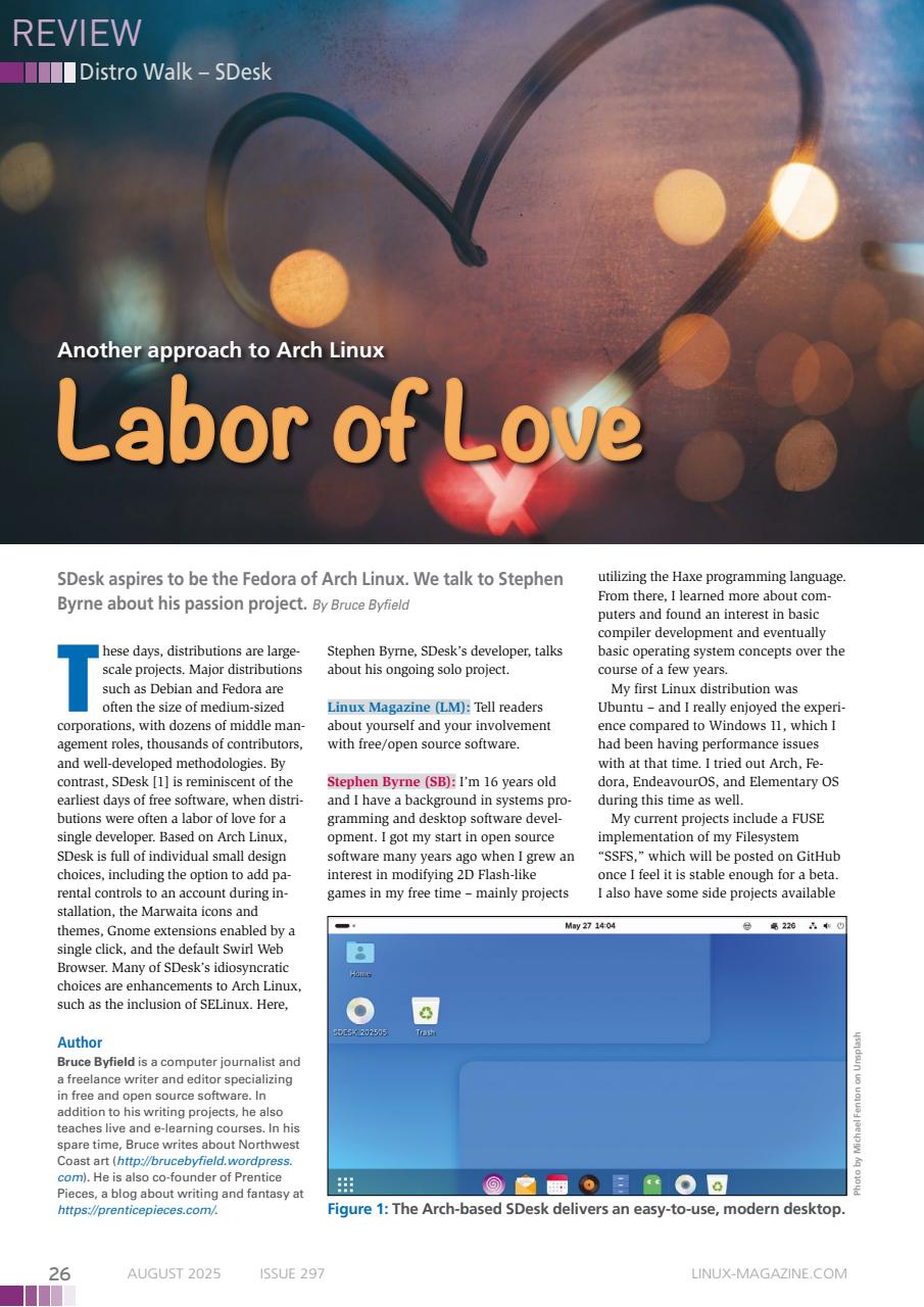 Linux Magazine Preview Pages