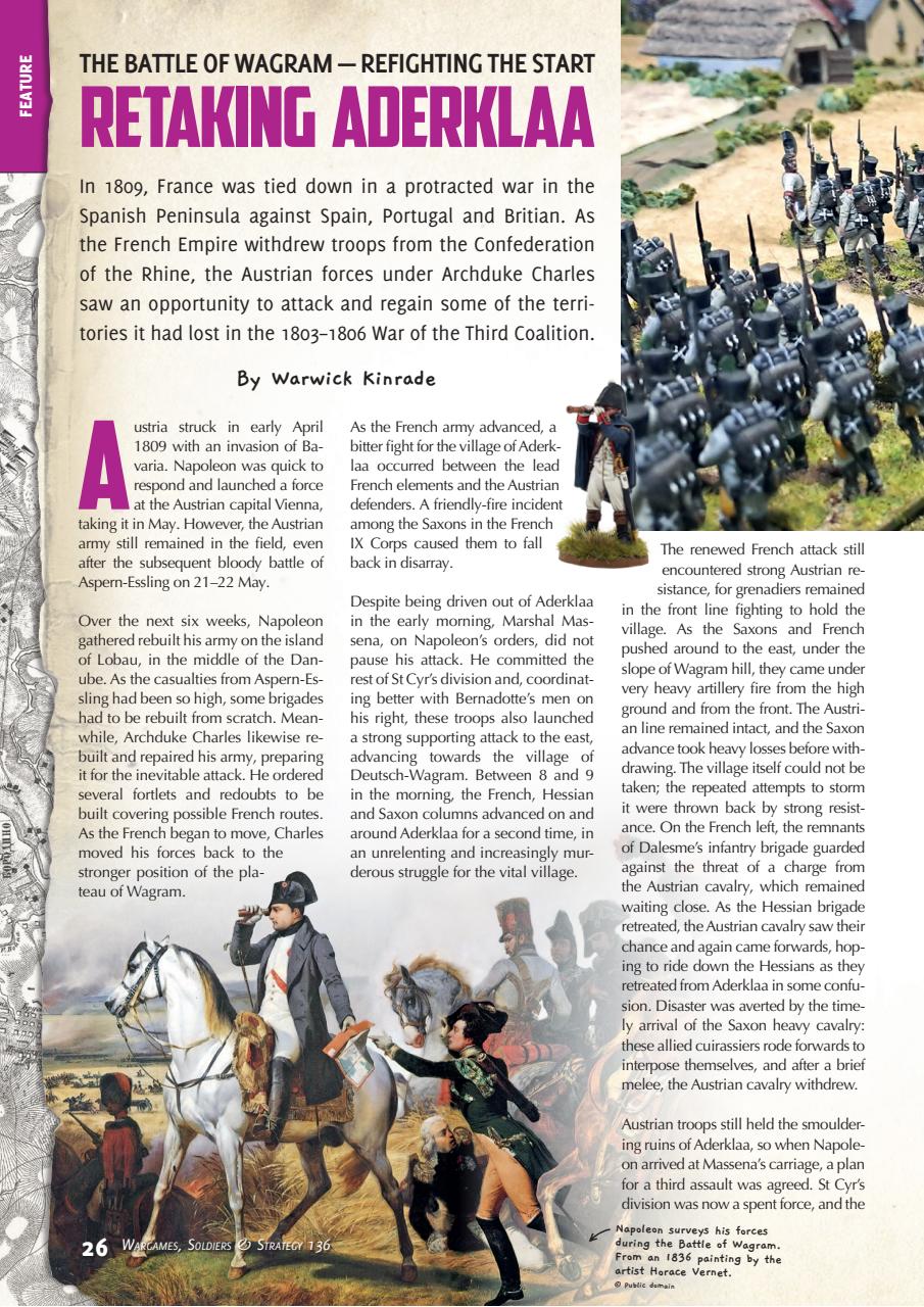 Wargames, Soldiers & Strategy Preview Pages
