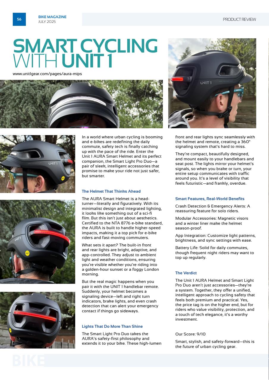 BIKE Magazine Preview Pages
