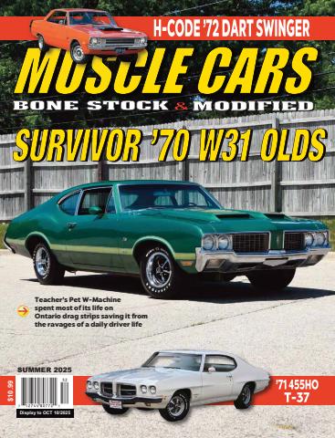 Muscle Cars issue SUMMER 2025