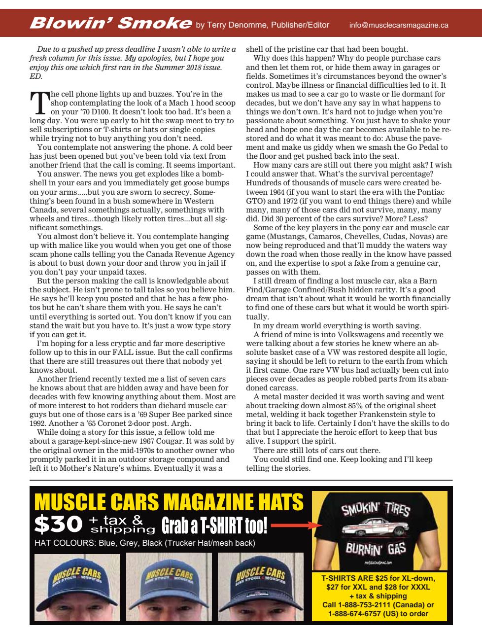 Muscle Cars Preview Pages