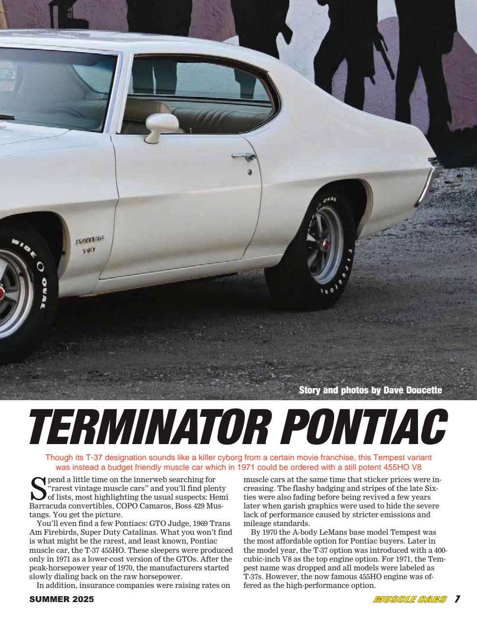 Muscle Cars Preview Pages
