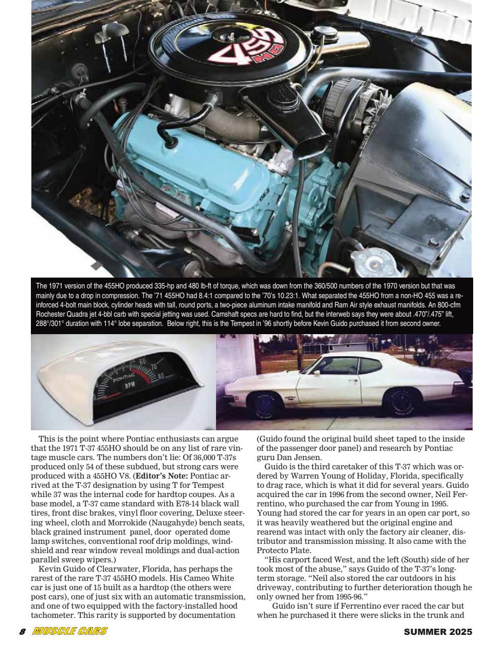 Muscle Cars Preview Pages