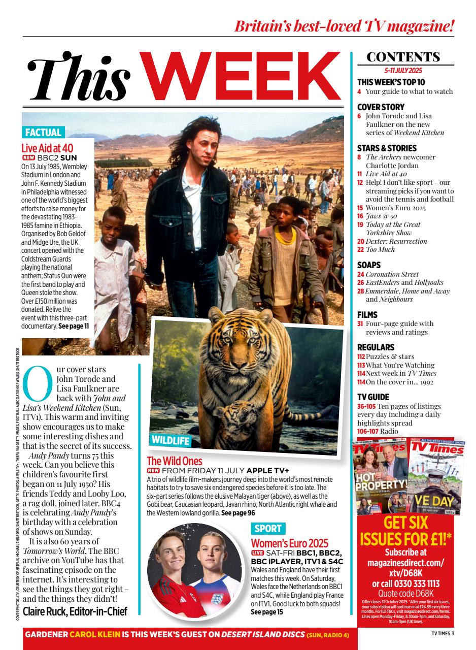 TV Times Preview Pages