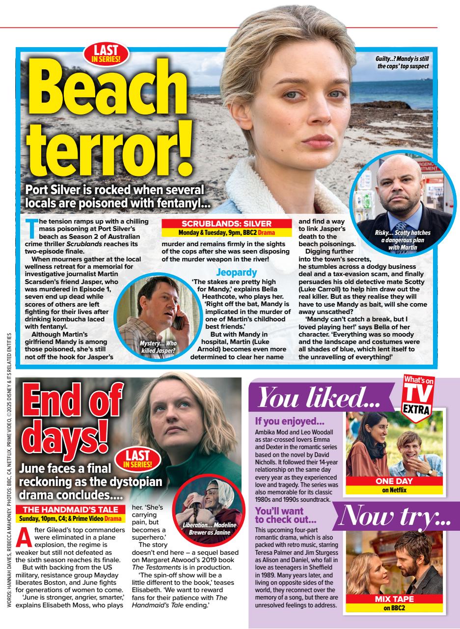 What's on TV Preview Pages