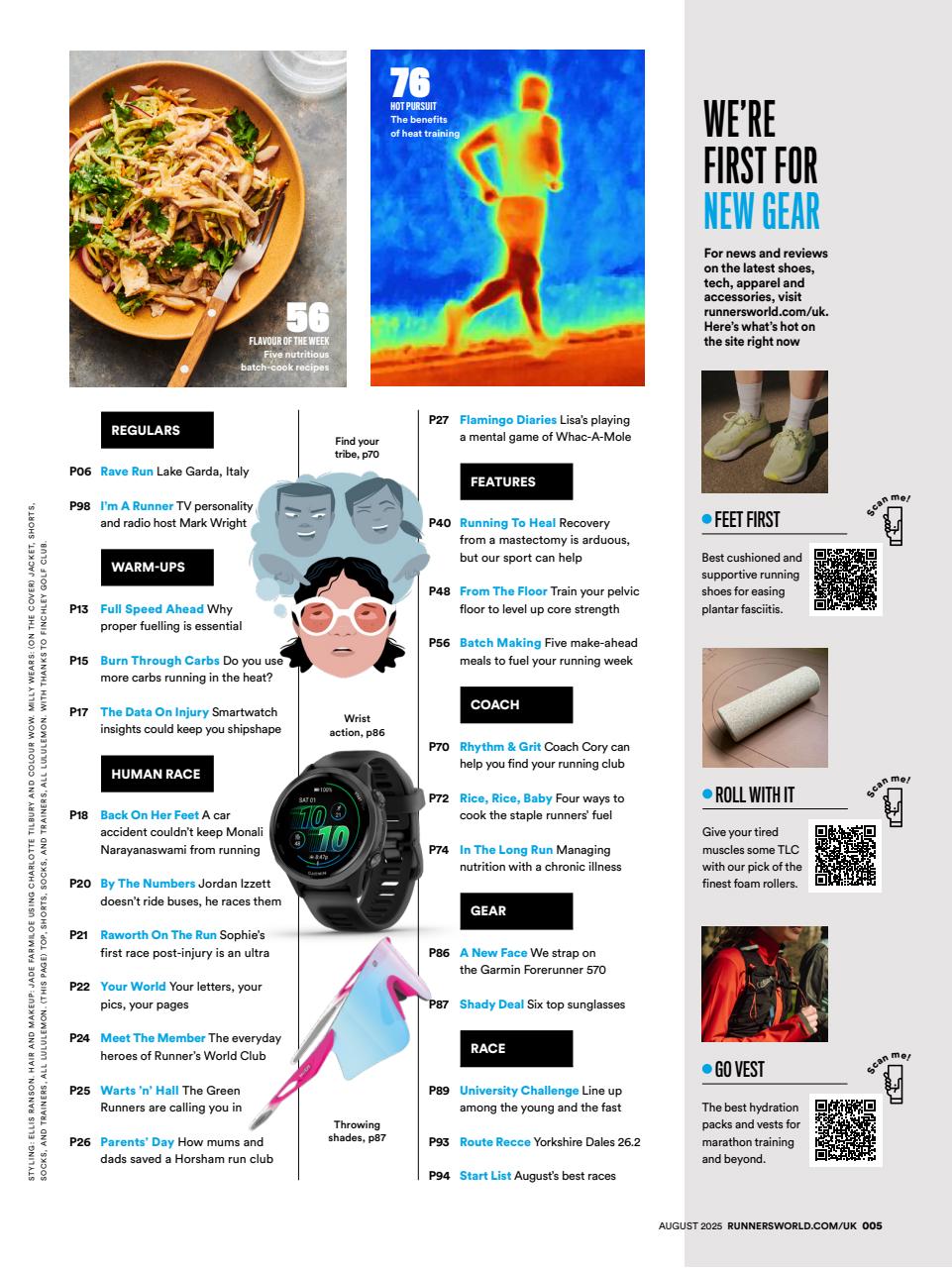 Runner's World Preview Pages