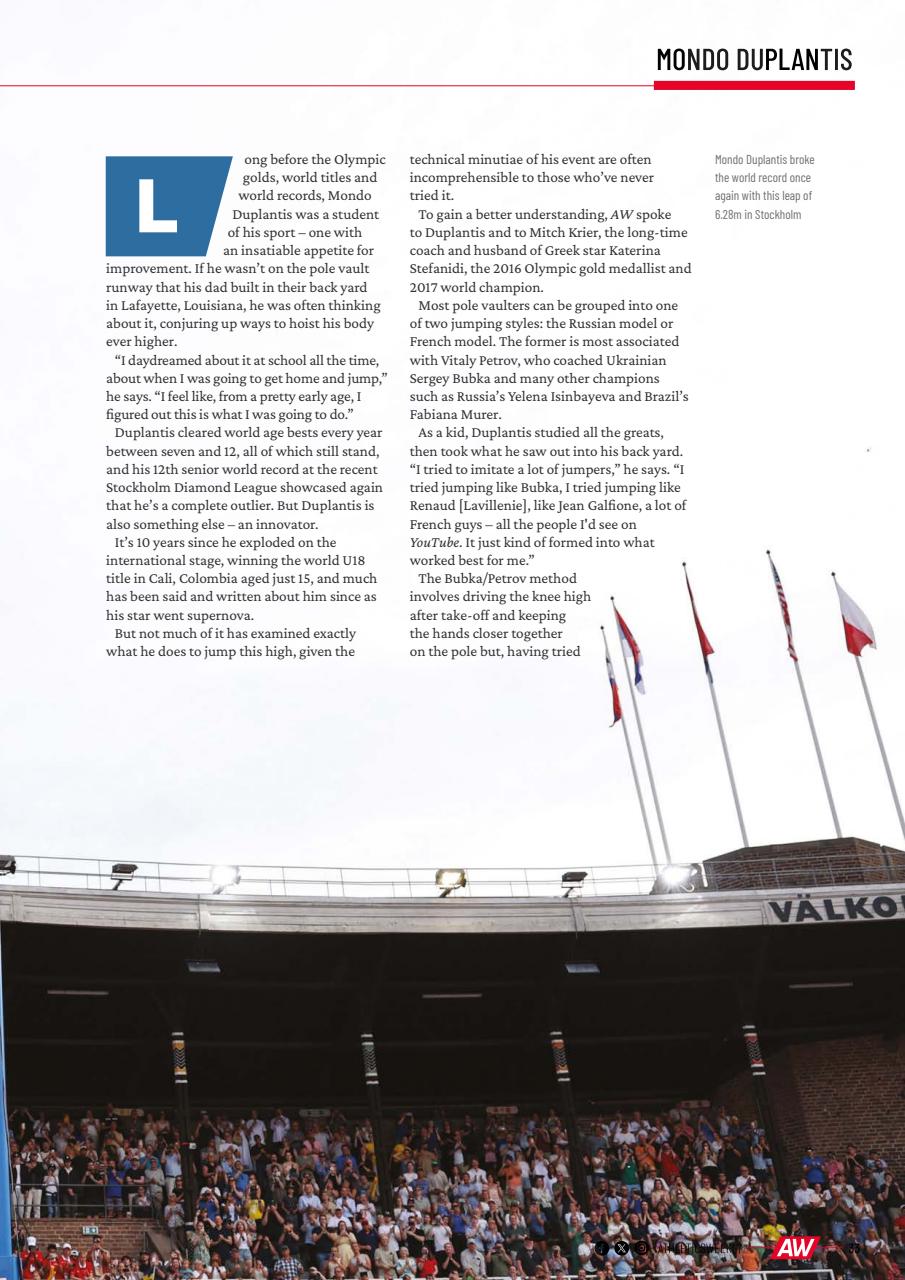 AW – Athletics Weekly Magazine Preview Pages