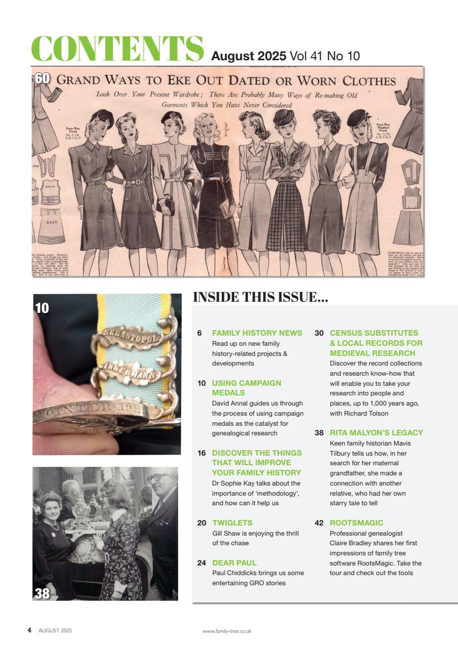 Family Tree Preview Pages