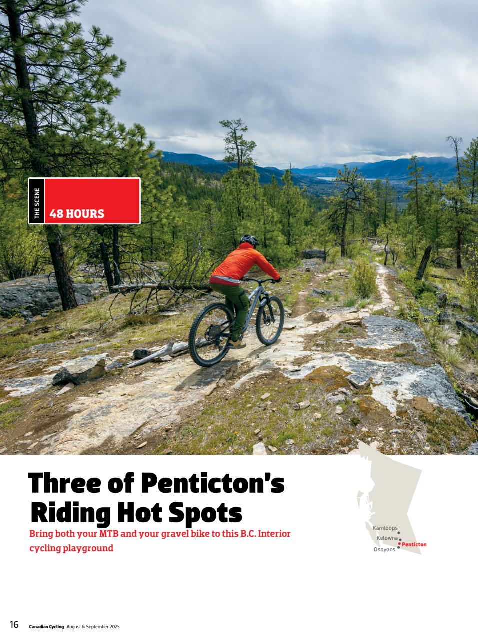 Canadian Cycling Magazine Preview Pages