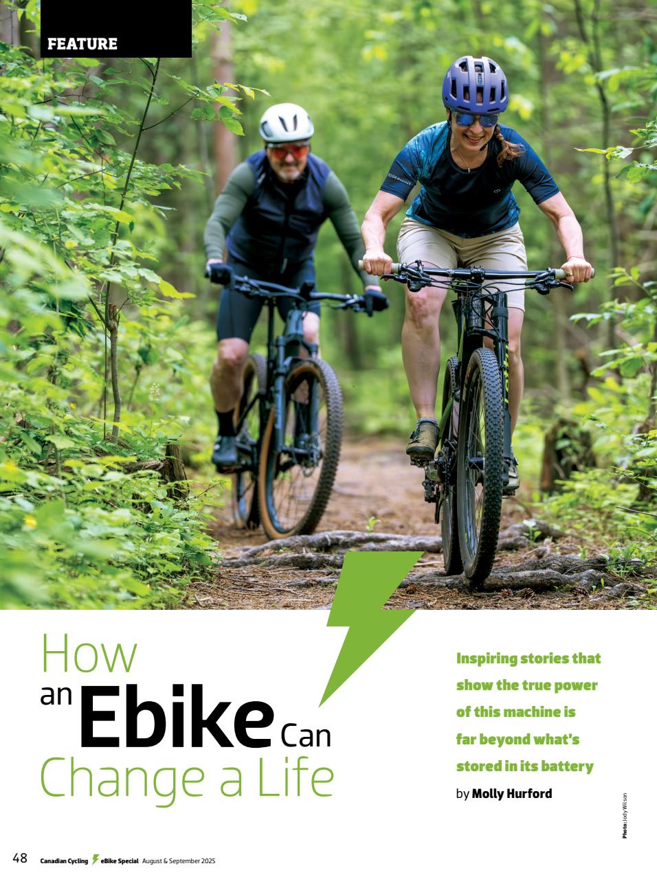 Canadian Cycling Magazine Preview Pages