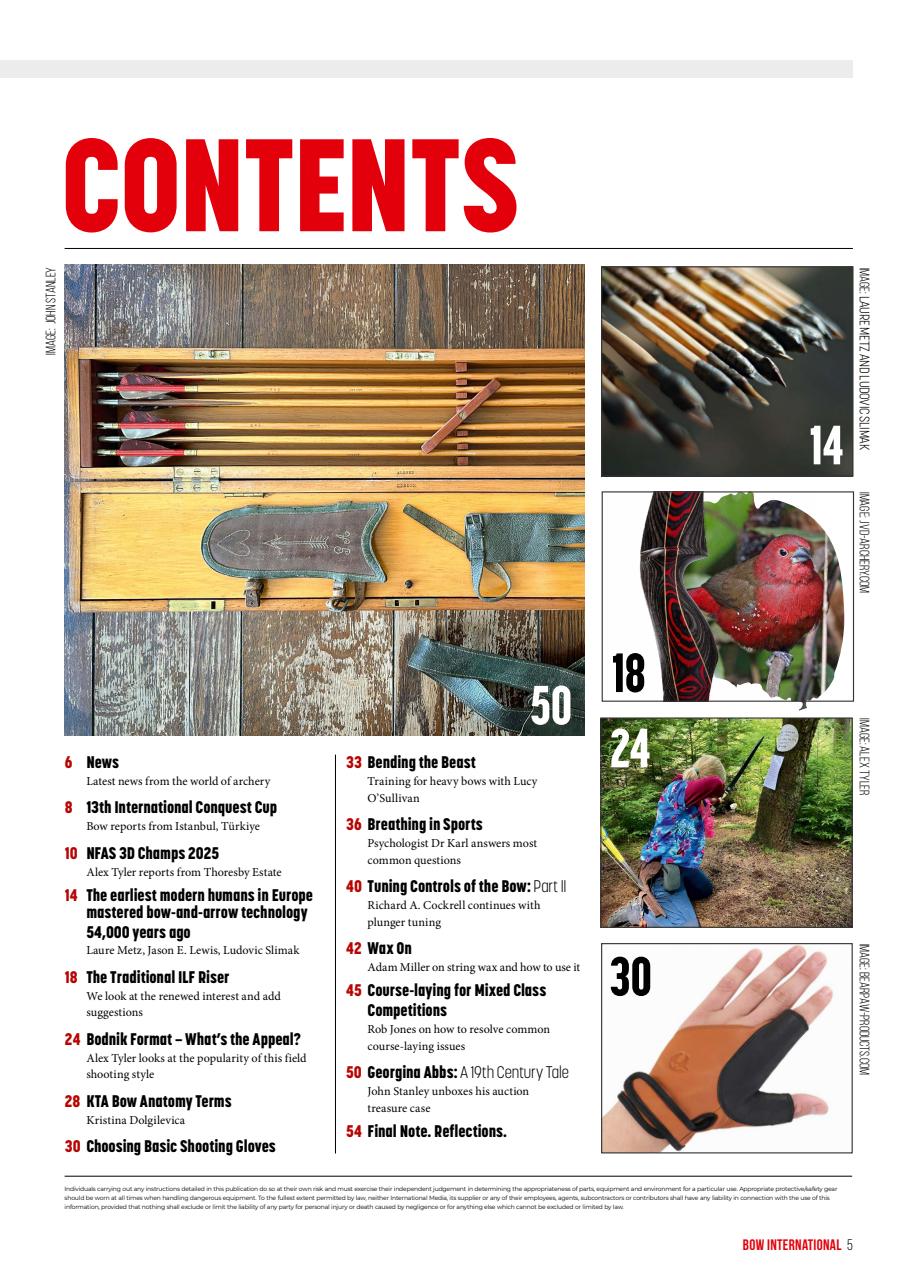 Bow International Preview Pages