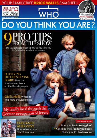 Who Do You Think You Are? issue August 2025