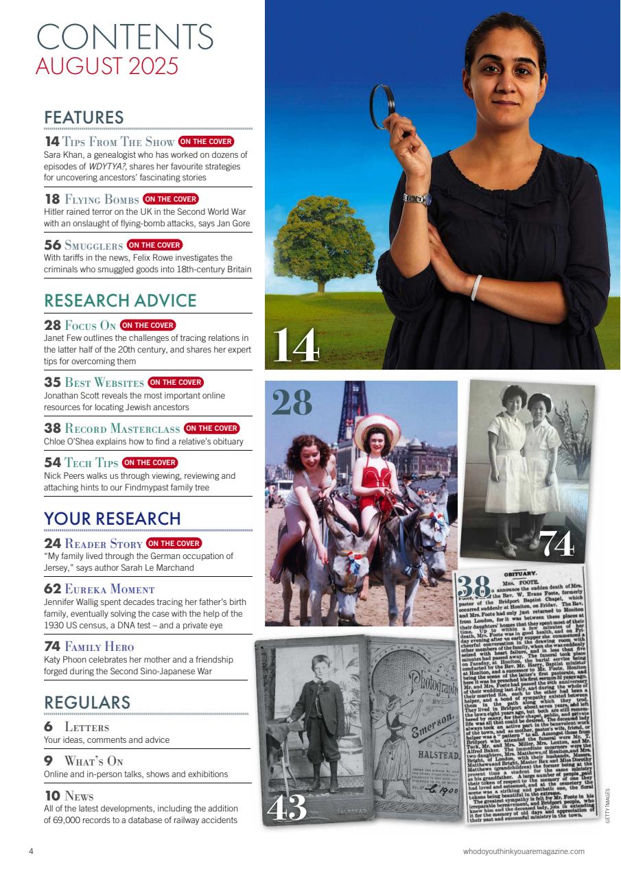 Who Do You Think You Are? Preview Pages