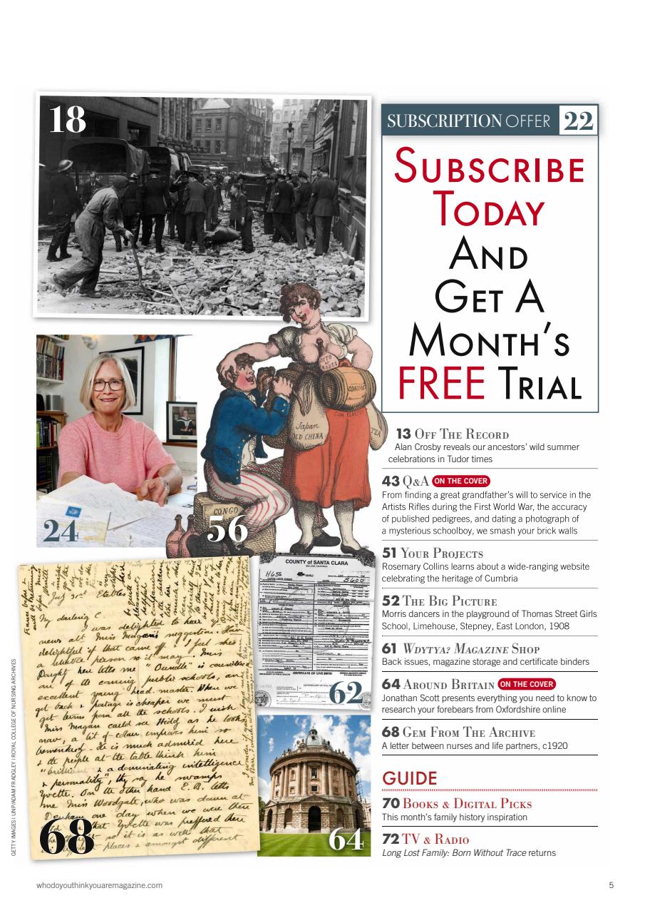 Who Do You Think You Are? Preview Pages