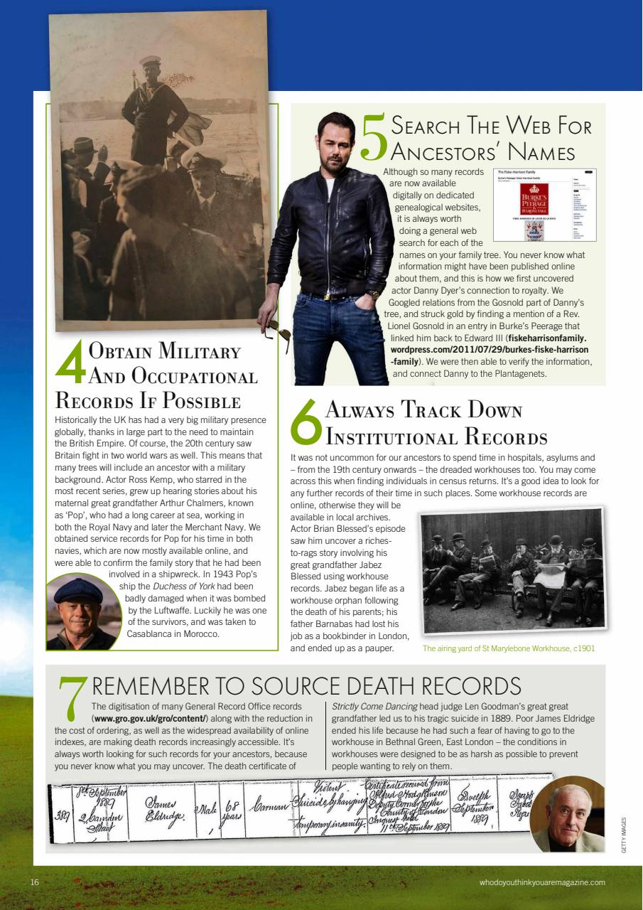 Who Do You Think You Are? Preview Pages