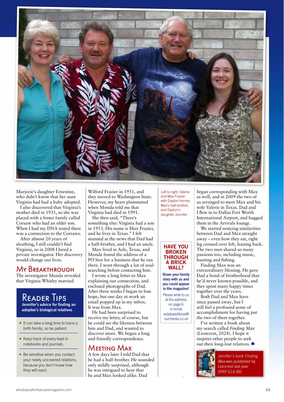 Who Do You Think You Are? Preview Pages