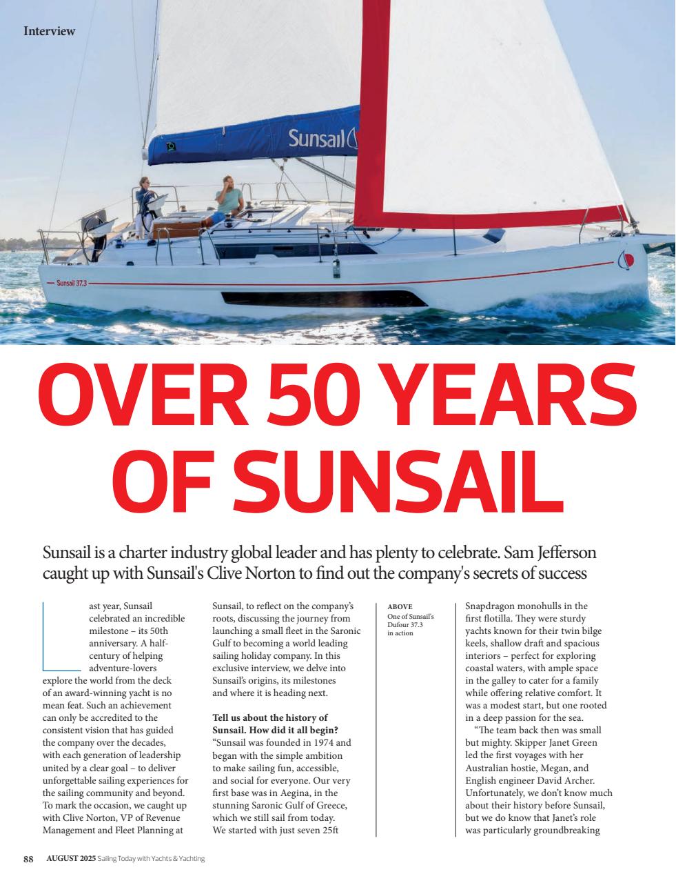 Yachts & Yachting Preview Pages