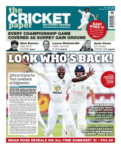 The Cricket Paper issue 