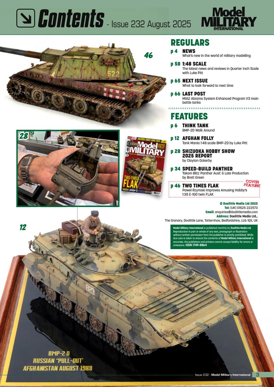 Model Military International Preview Pages