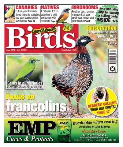 Cage & Aviary Birds issue 2nd July 2025