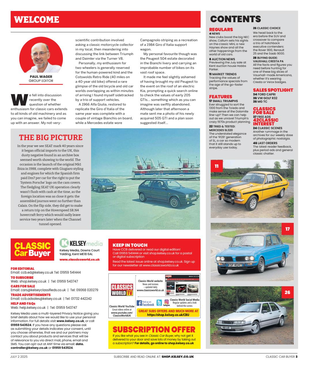 Classic Car Buyer Preview Pages