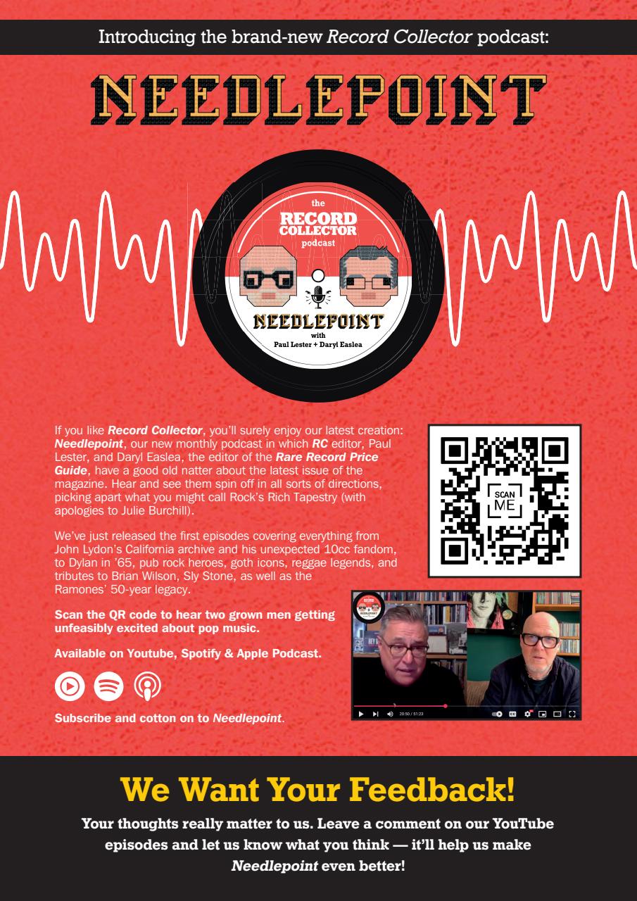 Record Collector Preview Pages