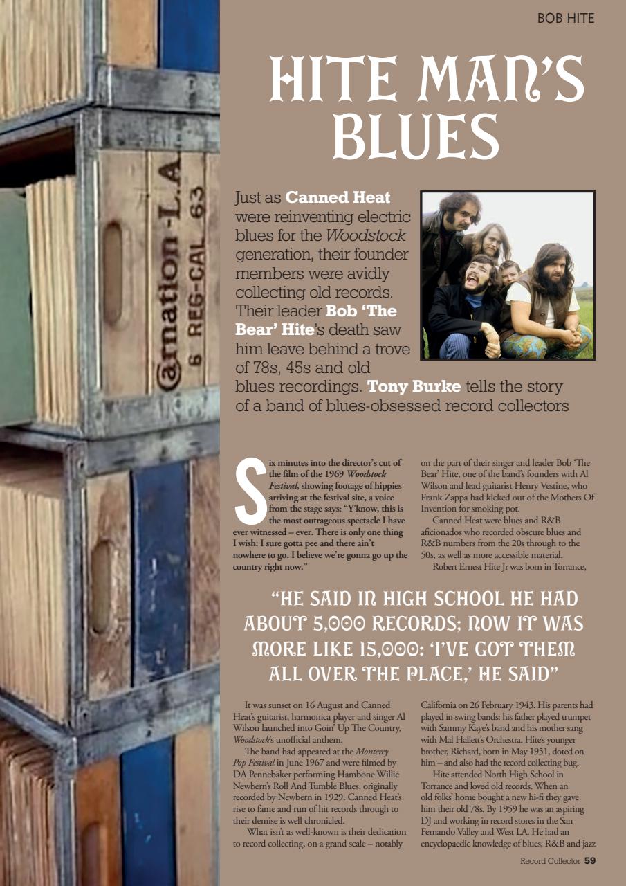 Record Collector Preview Pages