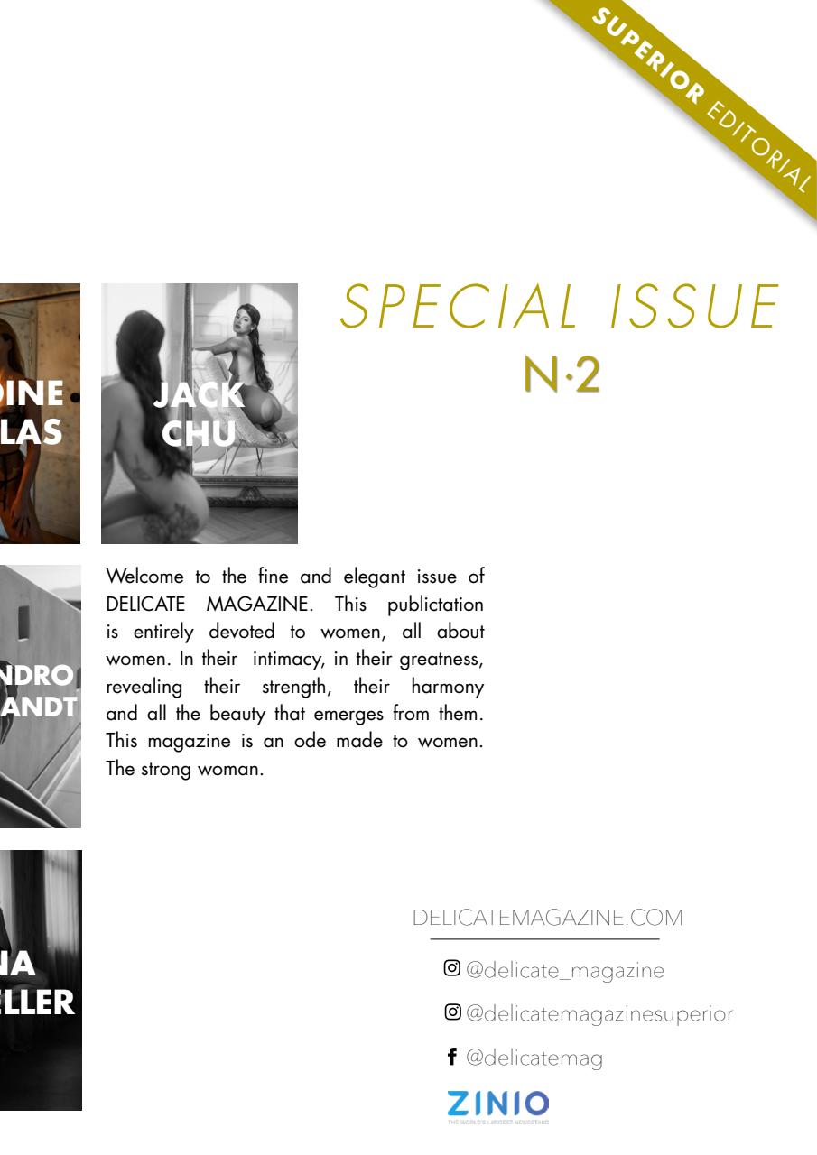 Delicate Magazine Preview Pages