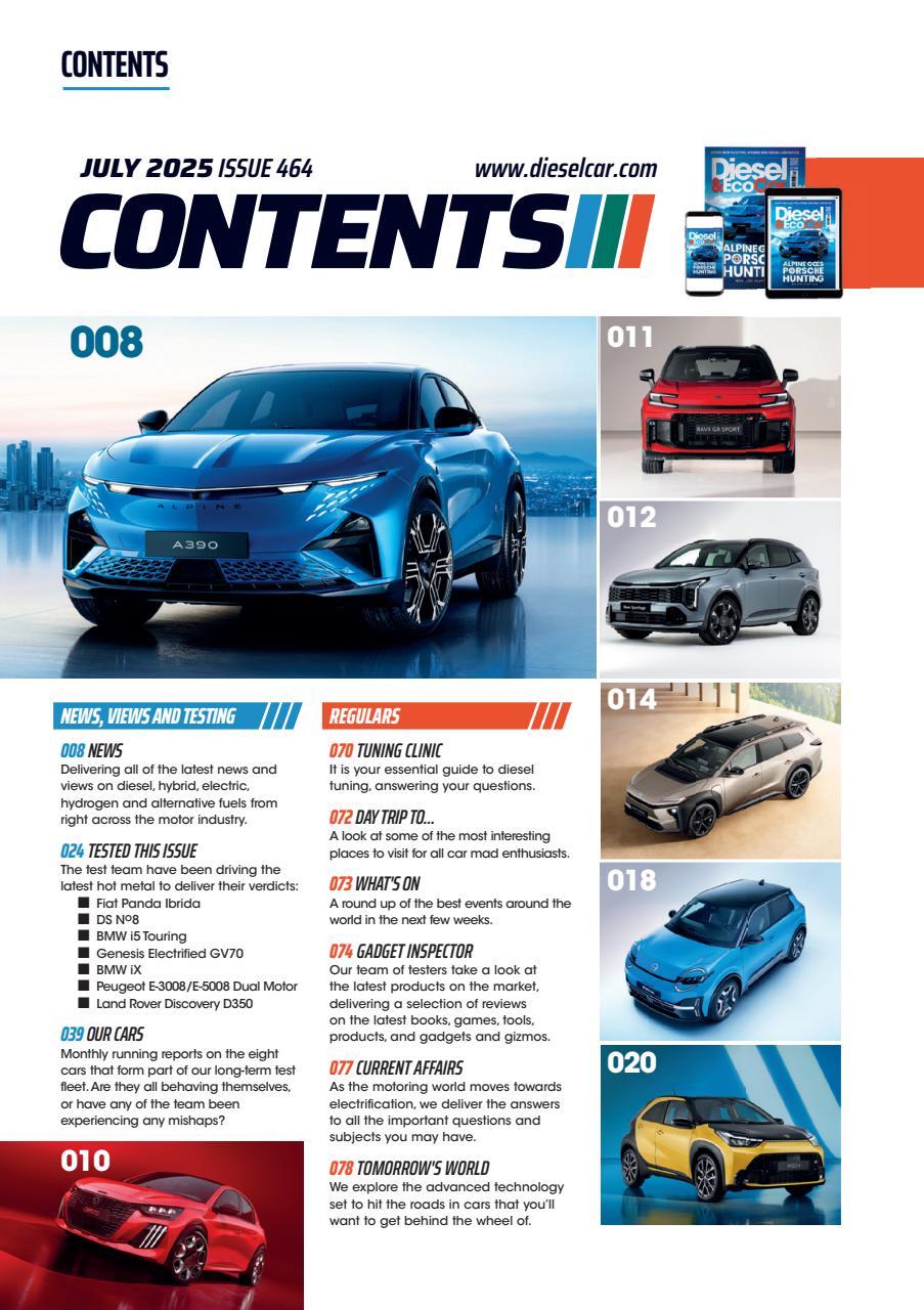 Diesel&EcoCar Magazine Preview Pages