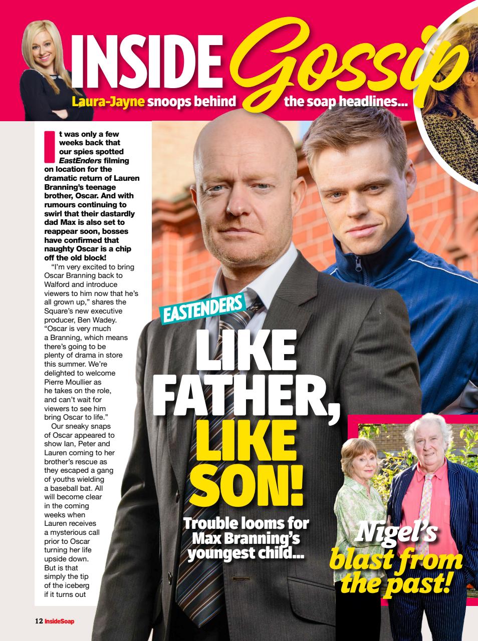 Inside Soap Preview Pages