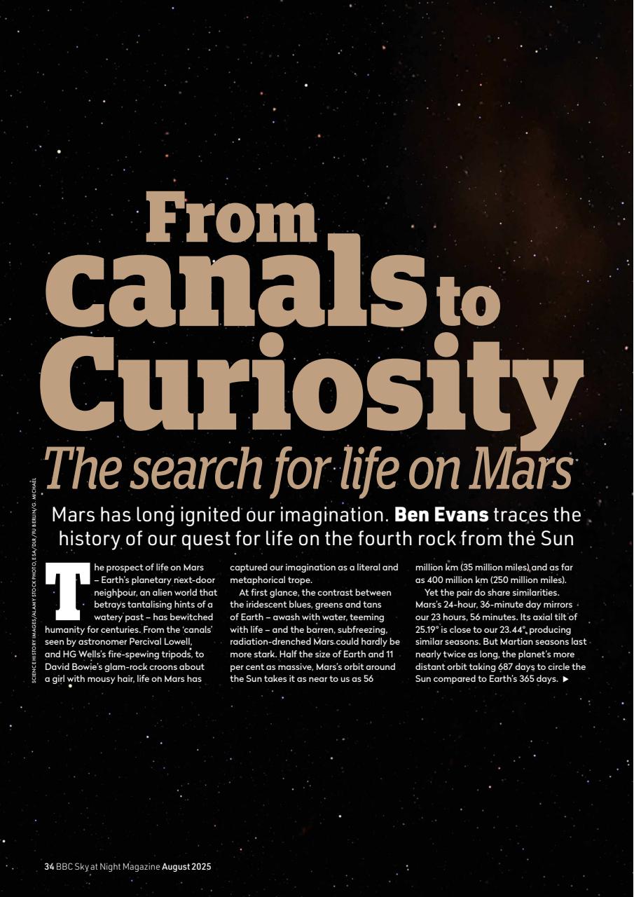 BBC Sky at Night Magazine Preview Pages