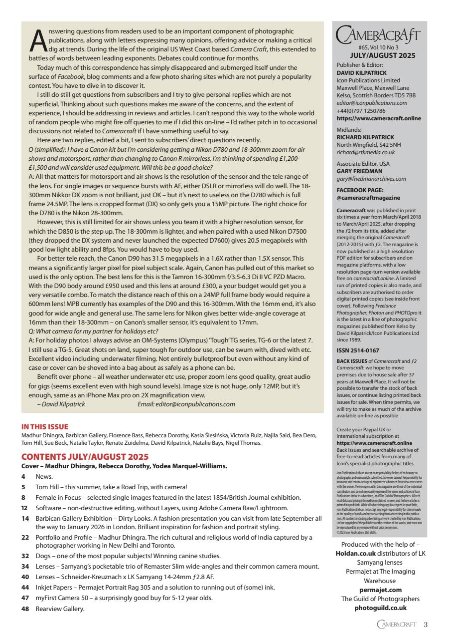 f2 Cameracraft Preview Pages