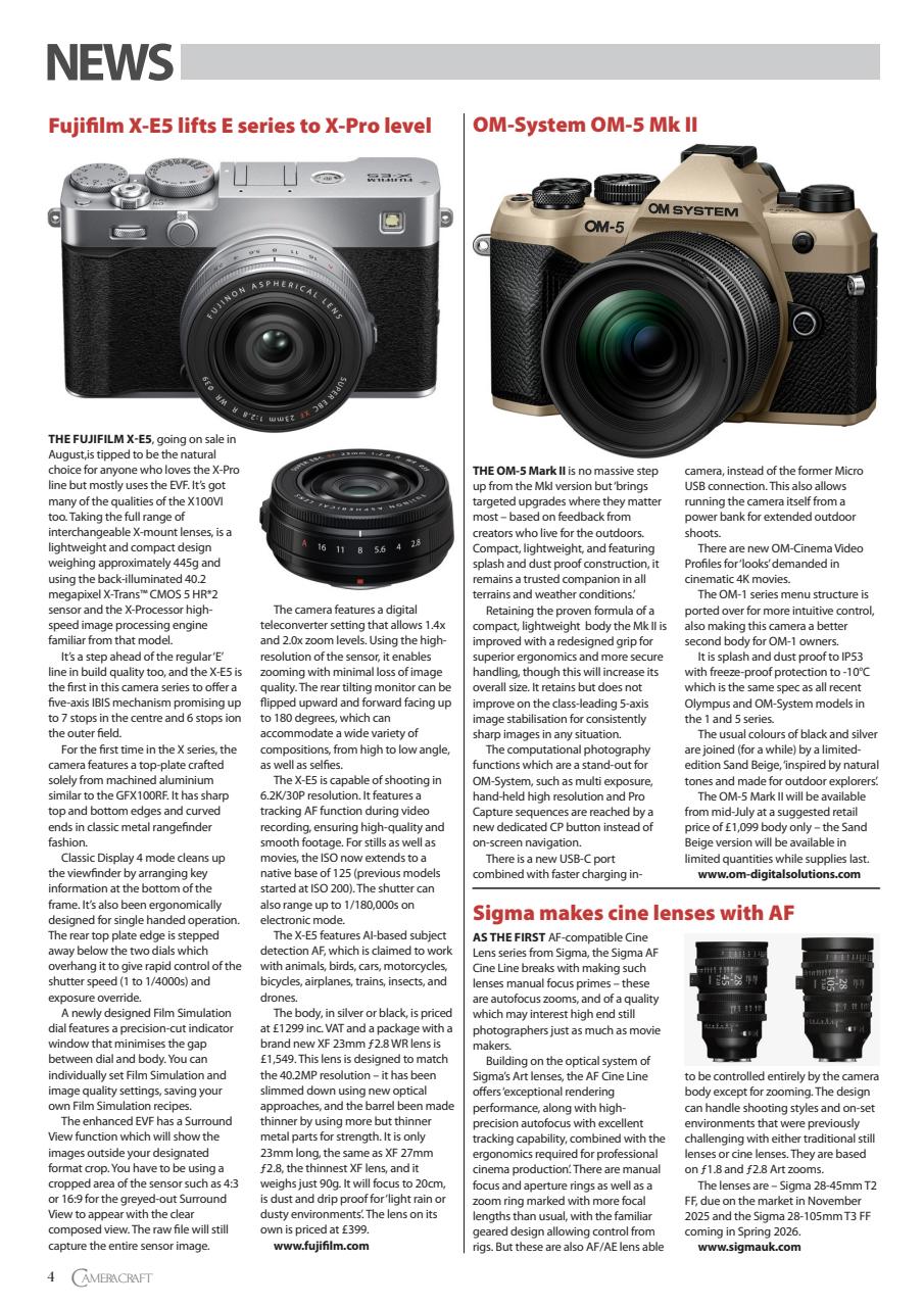 f2 Cameracraft Preview Pages