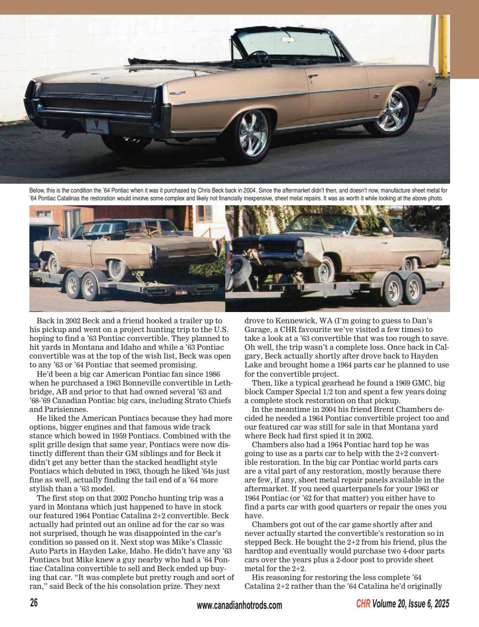Canadian Hot Rods Preview Pages