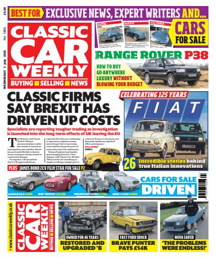 Classic Car Weekly issue 
