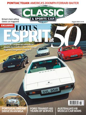 Classic & Sports Car issue Aug-25