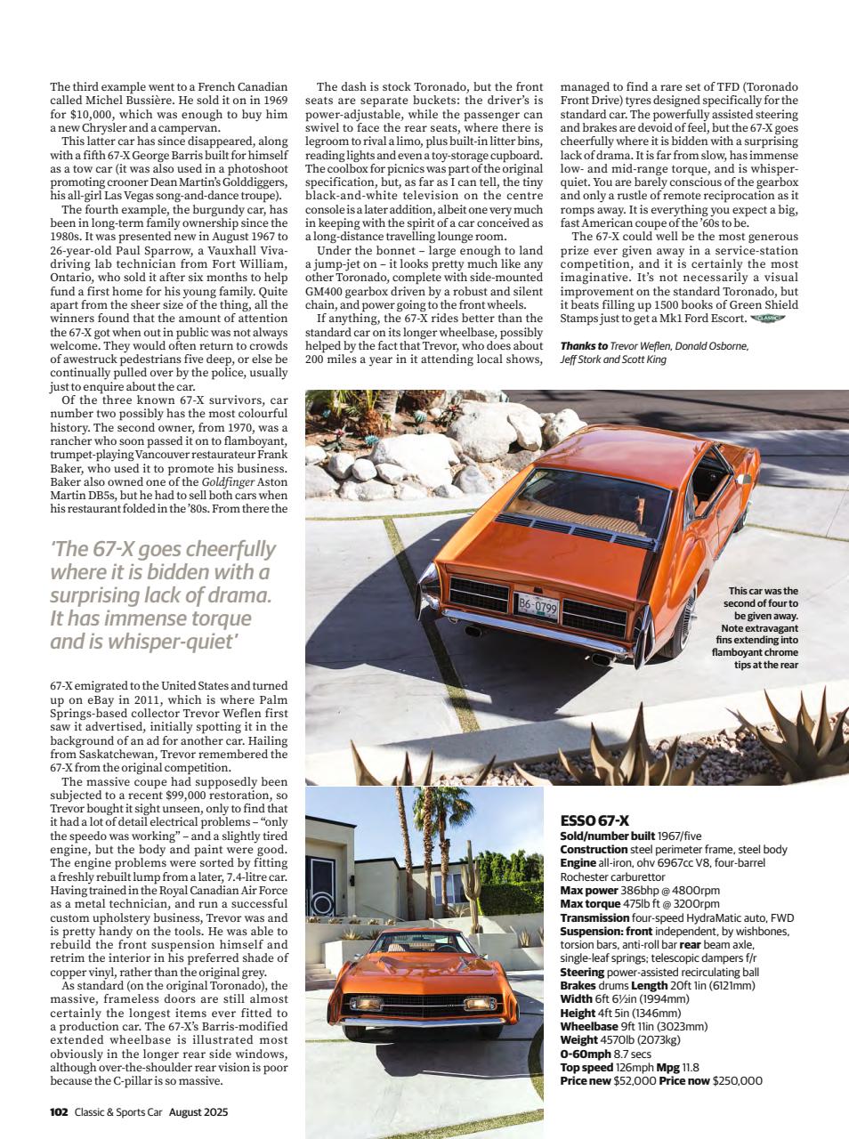 Classic & Sports Car Preview Pages